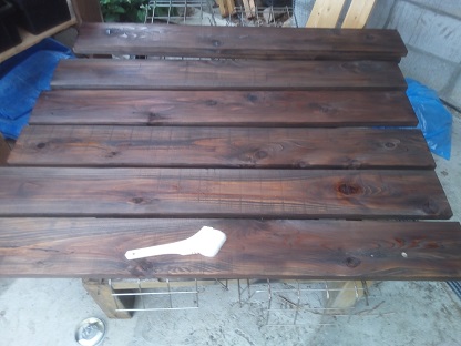 オイルステイン塗装