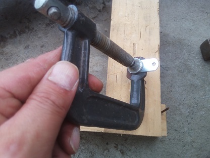 シャコマンにはさむ