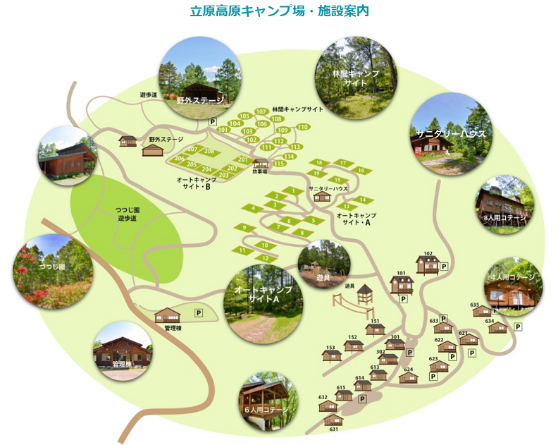 立原高原全体図