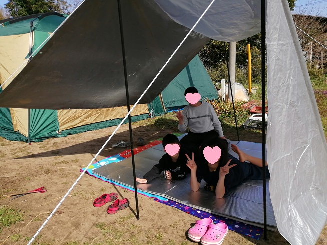 シェルター完成