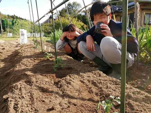 にっこりの子供達